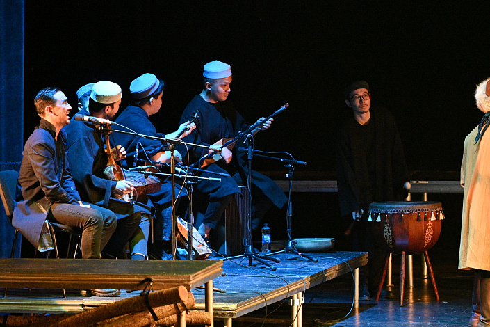 Composition in music and dance by the G. Musrepov State Academic Youth Theatre (Kazakhstan) 