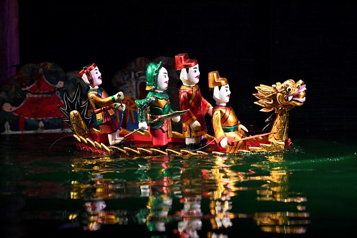 VIETNAMESE TRADITIONAL WATER PUPPETRY